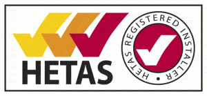 HETAS logo for registered installers